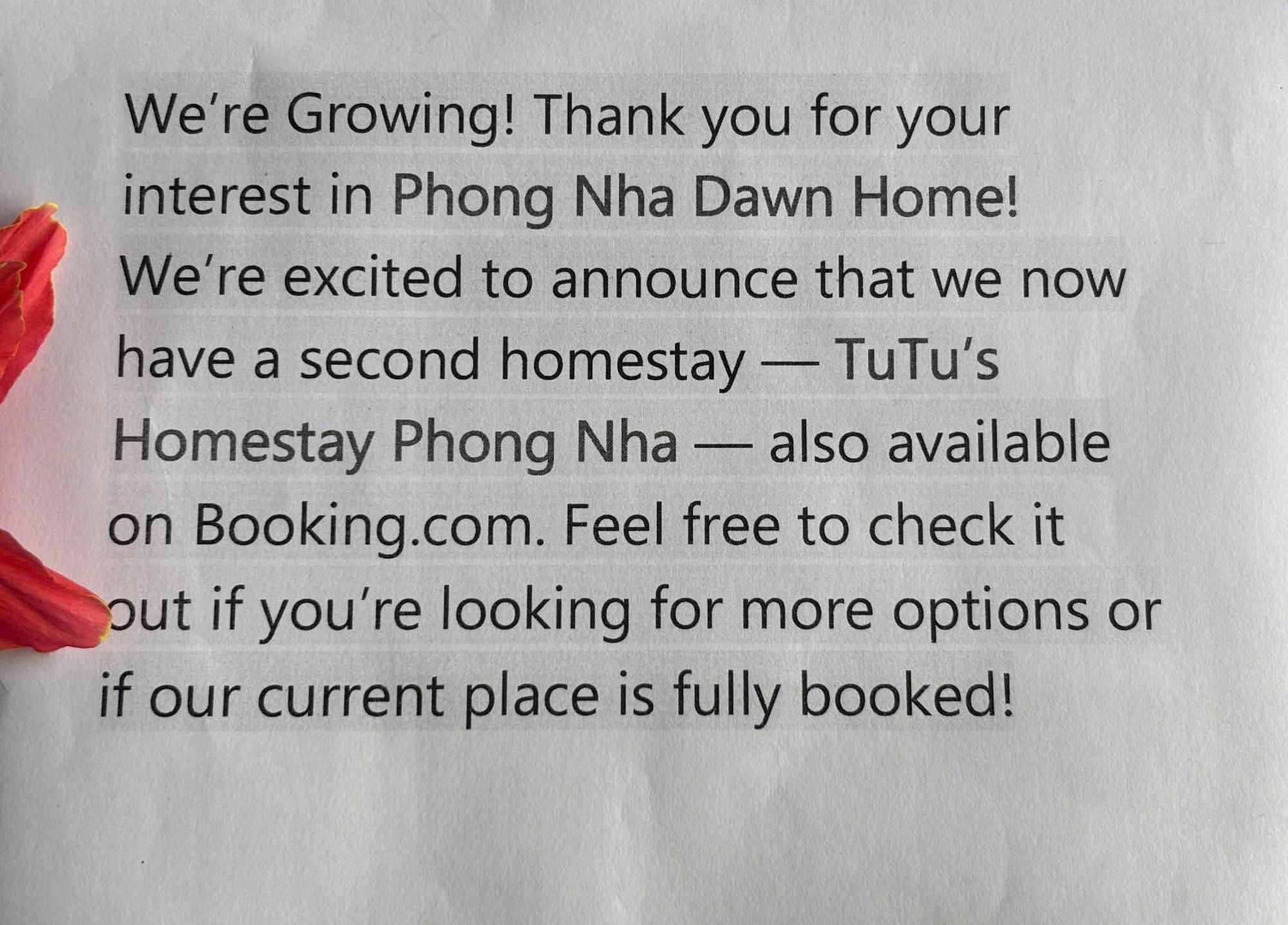 Phong Nha Dawn Home Экстерьер фото